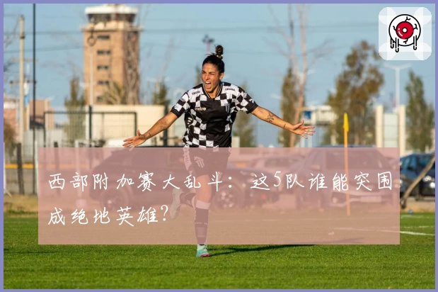 西部附加赛大乱斗：这5队谁能突围成绝地英雄？